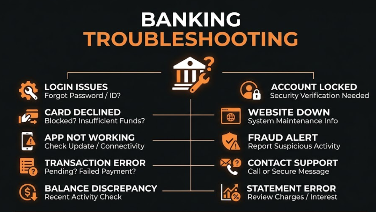 Banking Troubleshooting