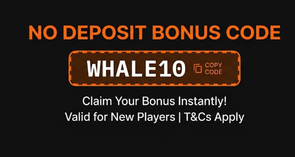 BetWhale no deposit bonus code